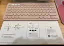罗技（Logitech）K380 键盘 蓝牙办公键盘 无线键盘 女友 便携超薄键盘 笔记本键盘 茱萸粉 晒单实拍图