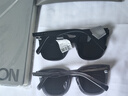 BOLON暴龙眼镜太阳镜防晒墨镜男女款韩版经典方框遮阳镜旅游街拍BL3027 大码BL3037D11-暗黑反光 实拍图