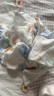 爱贝迪拉（AIBEDILA）新生婴儿包单产房夏季竹棉纱布襁褓裹布包巾包被抱被睡袋95cm 实拍图