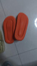 IQGD 拖鞋男女地板拖鞋软底情侣防滑浴室 橘色 36-37【适合35-36】  实拍图