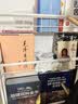 治巢壁挂墙上书架落地门后夹缝铁艺绘本架超薄置物架客厅简易满墙书柜 【超薄款】极窄书架 M码_厚90mm 实拍图