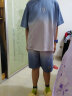 迪士尼男童夏装套装时尚夏季中大儿童装春秋男孩网红时髦短袖运动帅气潮 灰色 170(适合身高160CM) 晒单实拍图