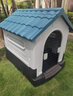 hoopet狗房子室外狗窝中型犬夏季狗屋可拆洗狗窝小大型犬户外防雨狗舍 室外防雨狗屋-带天窗【90斤内】 标准版：带铁门 【温暖过冬】狗窝+厚垫 实拍图