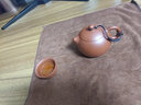 月壶茗清 宜兴紫砂壶西施纯手工茶壶原矿大红袍功夫茶具套装家用泡茶壶 大款 255ml 实拍图