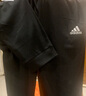 阿迪达斯（adidas）【加绒】裤子男运动裤25冬季新款休闲裤束脚卫裤针织透气长裤 【马年新款】直筒裤 非加绒 L 实拍图