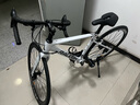 兰令（RALEIGH） 公路自行车成年人女士学生入门级弯把赛车变速通勤骑行单车 铝合金破风架+60刀- 象牙白-弯把 M码(建议身高175-185）cm 30速 实拍图