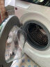 三星（SAMSUNG）10.5公斤全自动滚筒洗衣机 AI智控泡泡净洗 蒸汽除菌大容量 10公斤全自动洗衣机WW10T504DCE/SC 实拍图