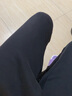 匹克运动裤男夏季跑步速干梭织长裤休闲裤运动服男裤直筒裤束脚裤裤子 【春夏梭织直筒裤2061】黑色 S (165) 实拍图