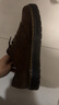 马丁（DR.MARTENS）Zavala Lo夏舒适百搭轻量翻毛皮棕色薄底皮鞋单鞋 深棕色 41 实拍图