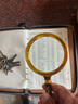汉渤高清手持式光学放大镜100倍老人专用便携式阅读维修老年人看手机 龙柄90MM放大镜+布包 实拍图