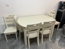 尊禾实木餐桌椅组合可伸缩折叠吃饭桌子圆桌 1.38米1桌6椅  实拍图