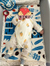 童泰（TONGTAI）婴儿连体衣纯棉0-6个月新生儿春夏季男女宝宝衣服连体衣2件装 绿色 66cm 晒单实拍图