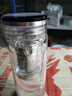 慕馨（moosen）玻璃杯水晶水杯定制双层茶杯男女士杯子茶水分离泡茶年会礼物 升级火山底水晶-蓝色330ml 实拍图