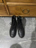 马丁（DR.MARTENS）Zavala西部靴男女款夏季舒适轻量黑色工装风马丁靴 黑色 38 实拍图