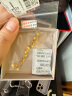 六福珠宝 足金如意平安锁宝宝黄金转运珠手绳 计价 L07TBGB0018 约2.05克 实拍图