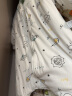 童泰秋冬季婴儿床品宝宝夹棉双向拉链对开分腿防踢被睡袋 绿色丨B款 73cm 实拍图