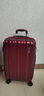 莎米特行李箱大容量可扩容 德国进口纯PC材质静音万向轮旅行拉杆箱PC154 酒红【可扩容】 20英寸 【短途43L 可登机】 实拍图