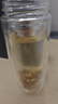 嘉特茗尚双层玻璃杯异形鹅蛋杯男士车载透明大容量泡茶杯子300ML 茗尚8401-300ML黑色 实拍图