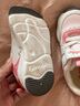 基诺浦儿童棉鞋秋冬款加绒加厚学步鞋男女童机能鞋GY1518 粉色/白色/橘色 24 150mm 适合脚长146-155mm 实拍图