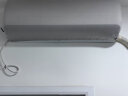 空调防尘罩家用挂机壁挂式柜机立式圆柱形布艺内机盖布套子袋罩子 挂机常规款(灰色) 实拍图