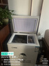 香雪海 单温小冰柜家用 冷冻保鲜迷你冷藏商用卧式冷柜 家用小型节能省电储母乳冰柜 【一级能效不锈钢内胆】 110L 实拍图