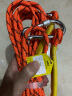 援邦 8mm耐磨攀岩绳尼龙登山绳 橙色10米 晒单实拍图