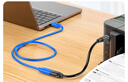 山泽USB延长线3米usb3.0高速传输数据连接线 公对母 AM/AF U盘鼠标键盘加长线蓝色UK-630 实拍图