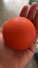 AEG筋膜球足底按摩球肌肉放松背部脚底健身花生球瑜伽肩颈膜球 橙色 实拍图