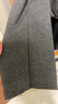 松山棉店加厚贴片保暖裤男女双层护膝暖腰加绒打底秋裤棉裤冬季抗静电东北 女士-加厚深麻灰(-15~-5°C） M （女士95-110斤，男士125-140斤) 实拍图