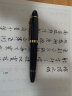 金豪（Jinhao） 钢笔159大班系列螺旋旋转笔帽男士成人书写书法练字老式复古怀旧老款美工艺术 159黑色金夹（简装） 明尖0.7mm 晒单实拍图