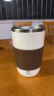 西多米自动搅拌杯充电咖啡杯电动杯子磁力旋转杯豆奶粉米色420ml 晒单实拍图