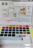 樱花(SAKURA)固体水彩颜料36色套装便携透明水彩 写生学生绘画用品礼物礼盒 实拍图