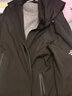 啄木鸟（TUCANO）夹克男秋冬季连帽外套男士商务休闲宽松户外冲锋衣男装 黑色 2XL 实拍图