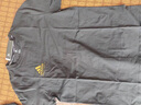 阿迪达斯 （adidas）t恤男夏季运动透气轻薄宽松棉短袖 黑/金（经典款） XL  实拍图