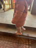真维斯女童加绒裤子冬季新款儿童外穿保暖棉裤中大童小女孩秋冬打底裤潮 【加绒长裤】灰（口袋） 140 实拍图