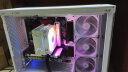 Thermaltake（Tt）水星S400 RGB 白色 CPU风冷散热器风扇（4热管/支持12代1700接口/多平台/幻彩/PWM温控） 实拍图