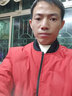 啄木鸟羽绒服男短款加厚外套男冬季新款商务简约上衣舒适防寒 红色 M（80斤-100斤） 实拍图