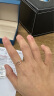 谢瑞麟（TSL） 18K金戒指活口彩金玫瑰金戒指礼物AE962 约1.16g 14号圈口 晒单实拍图