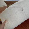 8H乳胶枕 释压按摩颗粒枕芯 92%天然乳胶Z3波浪曲线枕混米色 实拍图
