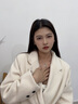 法蔻 FARCOKO品牌项链女士心形love锁骨链时尚饰品生日情人节礼物送女友 LOVE项链 实拍图