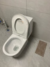 箭牌（ARROW）【国家补贴】直冲式马桶大冲力家用坐便器静音缓降盖板马桶坐便器 直冲马桶/含配件（可延期） 350mm 实拍图