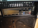 乔思伯 (JONSBO) N2 黑色 铝制外壳NAS机箱（ITX版型支持/SFX电源位/分仓结构/5+1硬盘位/自带12CM风扇） 实拍图