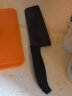 美瓷（MYCERA）陶瓷刀具厨房家用6.5寸菜刀 超薄锋利切片刀(黑刀黑柄)EHG6.5B-B 实拍图