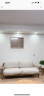 MUJI IDEE DIMANCHE 沙发 布艺沙发住宅家具现代简约 单人双人三人 米色 3S 3人座 长207*宽87*高79cm 实拍图
