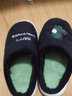 安尚芬 冬季棉拖鞋男女士可爱小龙时尚百搭亲肤舒适保暖防滑 情侣鞋 黑色【恐龙】 42-43 适合41-42 实拍图