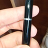 斑马牌（ZEBRA）签字笔 晶灿金属质感按动中性笔 0.5mm子弹头商务礼品笔 C-JJ5 黑杆黑芯 实拍图