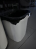 喜家家垃圾桶客厅厨房卫生间办公室卧室厕所家用塑料纸篓压圈式垃圾筒9L 实拍图