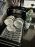 木丁丁厨房单层碗架置物架台面碗碟盘刀架砧板菜板家用筷子沥水收纳架 碗筷沥水架 实拍图
