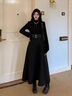 微光里连衣裙女法式黑色内搭秋季长裙性感小个子掐腰御姐约会穿搭赫本风 修身长裙【M码 适合90-100斤】 实拍图