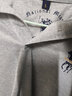 皮尔卡丹（pierre cardin）男装长袖t恤男士2024翻领宽松中年男装POLO 衫上衣服 A88灰色【高品质款】 L 【建议110-130斤】 实拍图